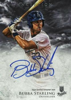 2013 Bowman Inception #PA-BS Bubba Starling Front