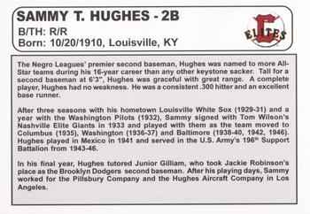 2008 Salute to Columbus Eras #NNO Sammy T. Hughes Back