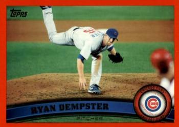 2011 Topps - Red Border #38 Ryan Dempster Front