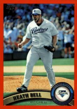 2011 Topps - Red Border #178 Heath Bell Front