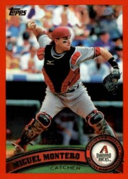 2011 Topps - Red Border #234 Miguel Montero Front
