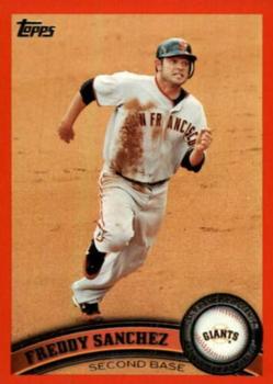 2011 Topps - Red Border #260 Freddy Sanchez Front