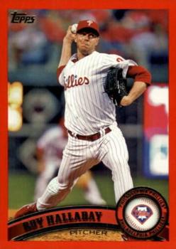 2011 Topps - Red Border #300 Roy Halladay Front