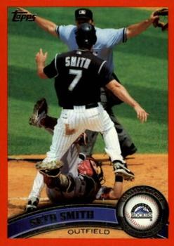 2011 Topps - Red Border #301 Seth Smith Front