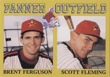 1990 Alaska Goldpanners #4 Brent Ferguson / Scott Fleming Front