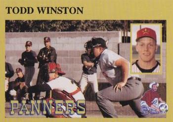 1990 Alaska Goldpanners #5 Todd Winston Front