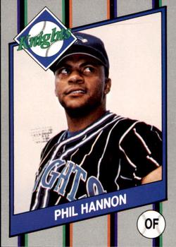 1990 Charlotte Knights #2 Phil Hannon Front
