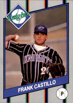 1990 Charlotte Knights #20 Frank Castillo Front