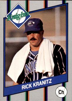 1990 Charlotte Knights #25 Rick Kranitz Front