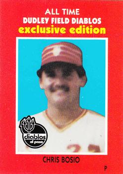 1990 El Paso Diablos All-Time Greats #2 Chris Bosio Front