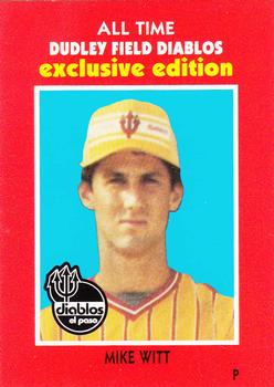 1990 El Paso Diablos All-Time Greats #33 Mike Witt Front