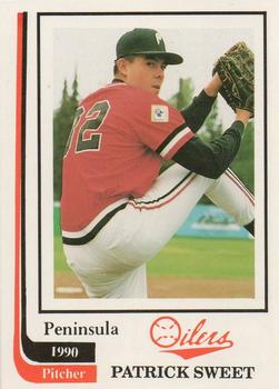 1990 Peninsula Oilers #9 Patrick Sweet Front