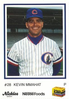 1990 Columbus Clippers #28 Kevin Mmahat Front