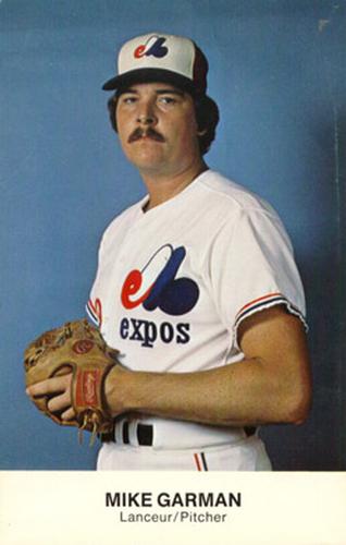 1978 Montreal Expos #12 Mike Garman Front