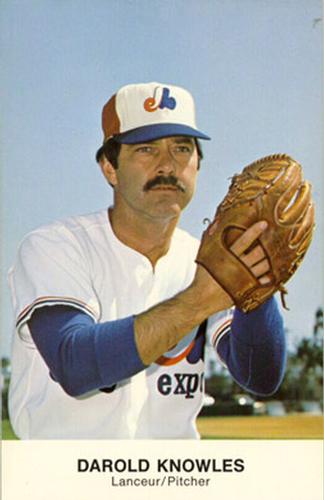 1978 Montreal Expos #17 Darold Knowles Front