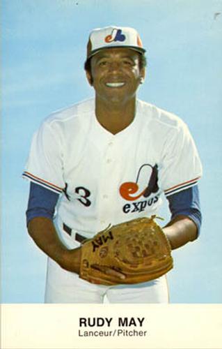1978 Montreal Expos #19 Rudy May Front