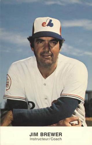 1978 Montreal Expos #3 Jim Brewer Front