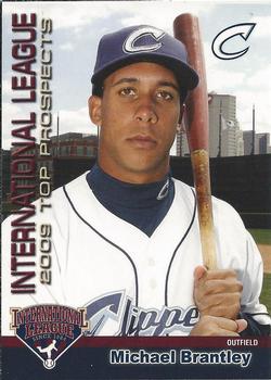 2009 Choice International League Top Prospects #04 Michael Brantley Front