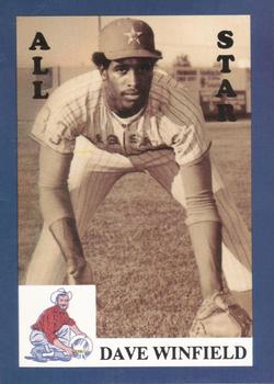 1989 Alaska Goldpanners All-Stars of the 1970s #16 Dave Winfield Front