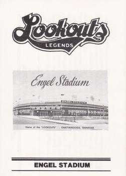 1988 Chattanooga Lookouts Legends #11 Engel Stadium Front