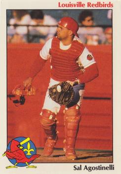 1988 Louisville Redbirds #5 Sal Agostinelli Front