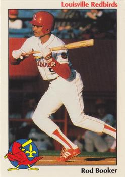 1988 Louisville Redbirds #10 Rod Booker Front