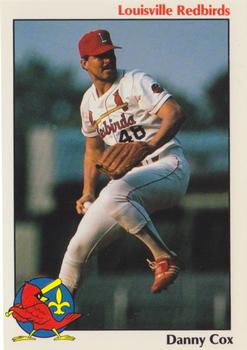 1988 Louisville Redbirds #17 Danny Cox Front