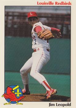 1988 Louisville Redbirds #27 Jim Leopold Front