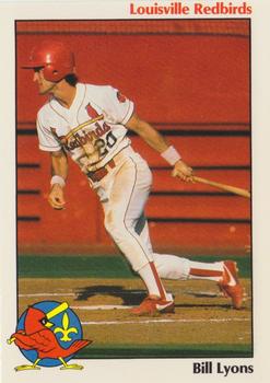 1988 Louisville Redbirds #30 Bill Lyons Front