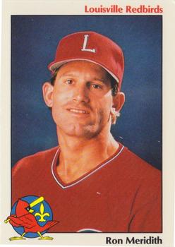 1988 Louisville Redbirds #34 Ron Meridith Front