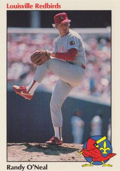 1988 Louisville Redbirds #37 Randy O'Neal Front