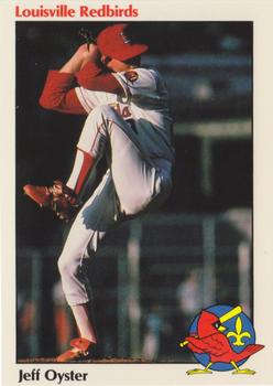 1988 Louisville Redbirds #38 Jeff Oyster Front