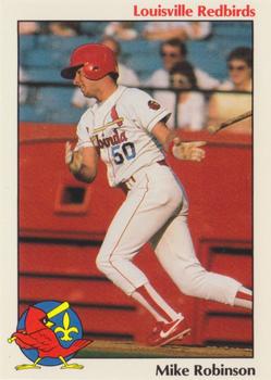 1988 Louisville Redbirds #42 Mike Robinson Front