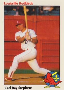 1988 Louisville Redbirds #45 Ray Stephens Front