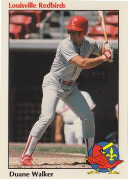 1988 Louisville Redbirds #49 Duane Walker Front