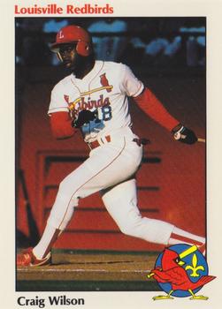 1988 Louisville Redbirds #50 Craig Wilson Front