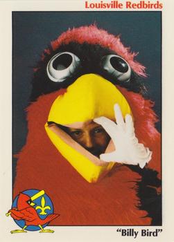 1988 Louisville Redbirds #52 Billy Bird Front