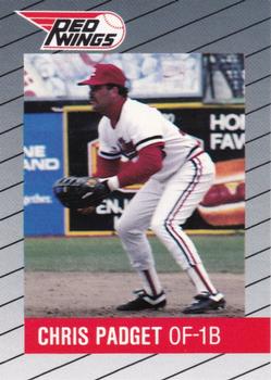 1988 Rochester Red Wings #18 Chris Padget Front