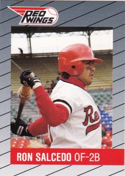1988 Rochester Red Wings #19 Ron Salcedo Front
