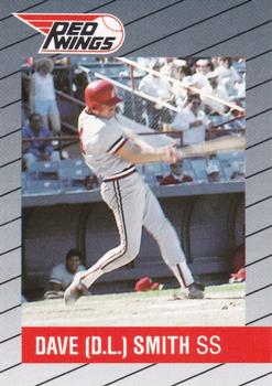1988 Rochester Red Wings #21 Dave (D.L.) Smith Front