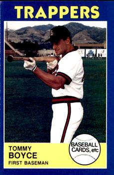 1988 Salt Lake Trappers #10 Tommy Boyce Front
