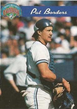 1993 Toronto Blue Jays Fire Safety #NNO Pat Borders Front