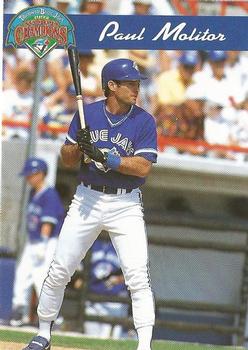1993 Toronto Blue Jays Fire Safety #NNO Paul Molitor Front