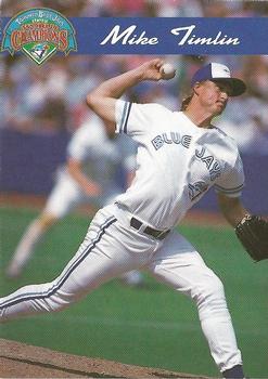 1993 Toronto Blue Jays Fire Safety #NNO Mike Timlin Front