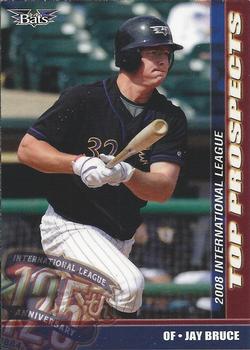 2008 Choice International League Top Prospects #6 Jay Bruce Front