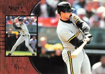 1996 Select #54 Jeff King Front