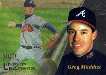 1996 Select #159 Greg Maddux Front