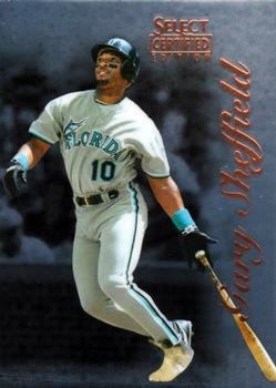 1996 Select Certified #3 Gary Sheffield Front