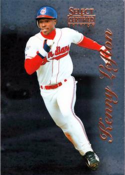 1996 Select Certified #4 Kenny Lofton Front