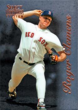 1996 Select Certified #8 Roger Clemens Front